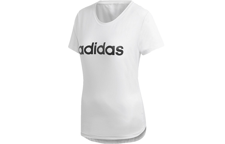 Женская футболка adidas Slim Fit (белая) — фото 1