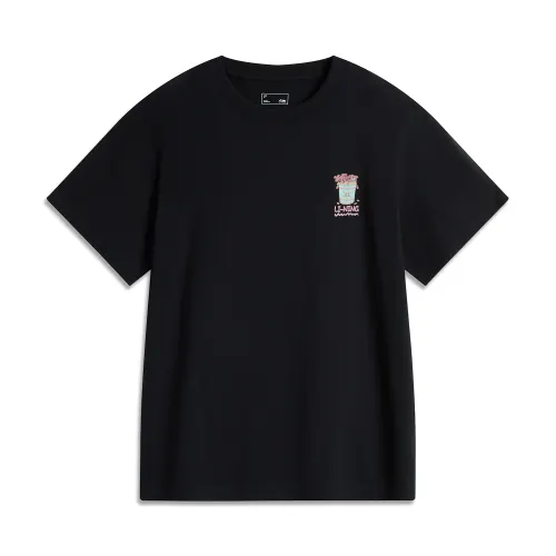 Li Ning Sports Life Collection T Shirt Women's Black