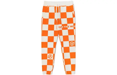 Vans Sports Pants Unisex Orange Moderate