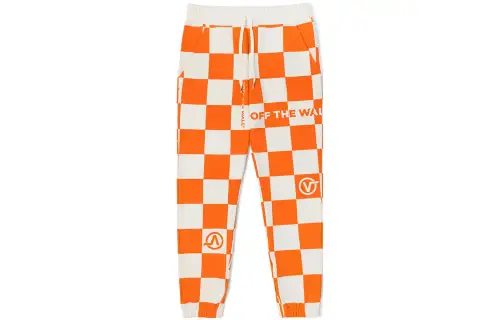 Vans Sports Pants Unisex Orange Moderate