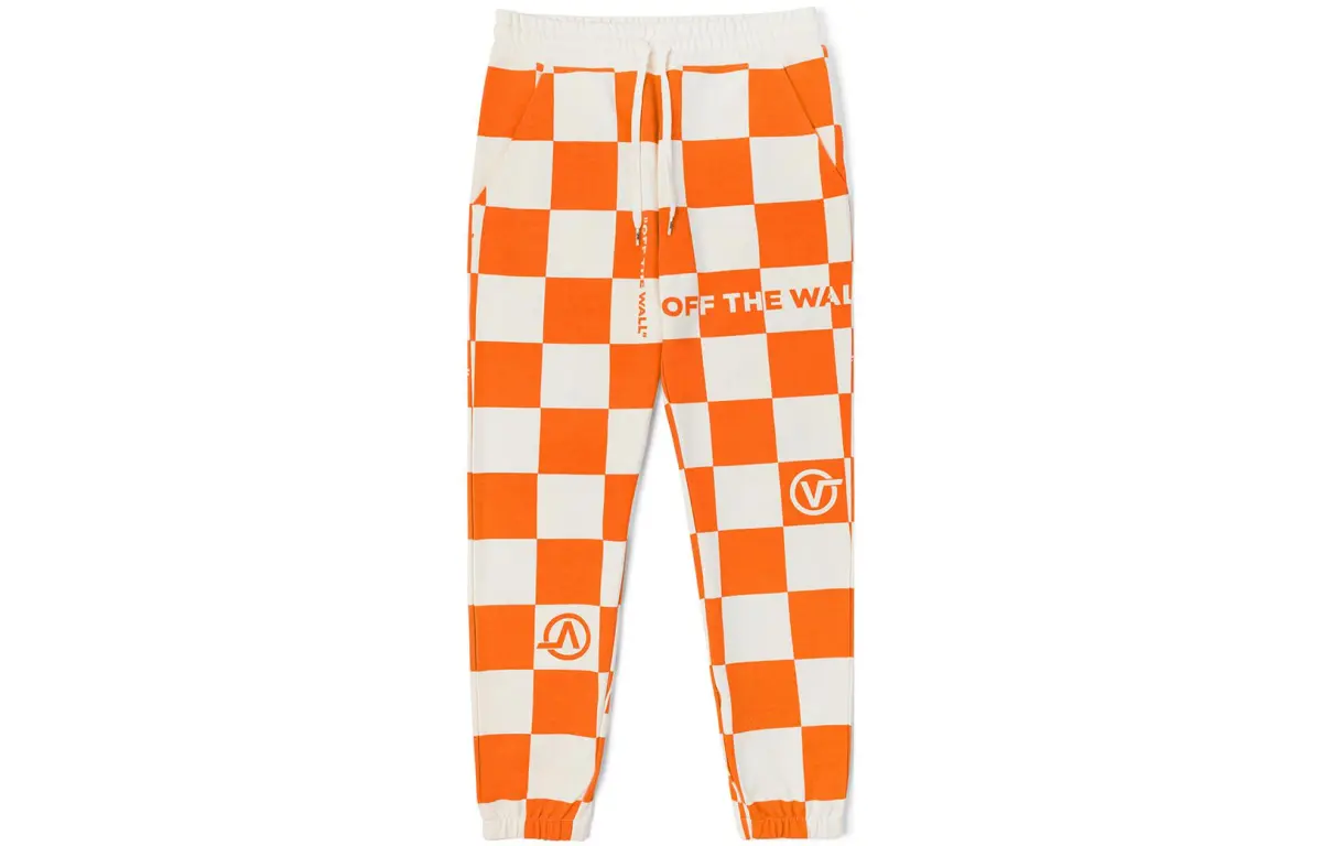 Vans Sports Pants Unisex Orange Moderate