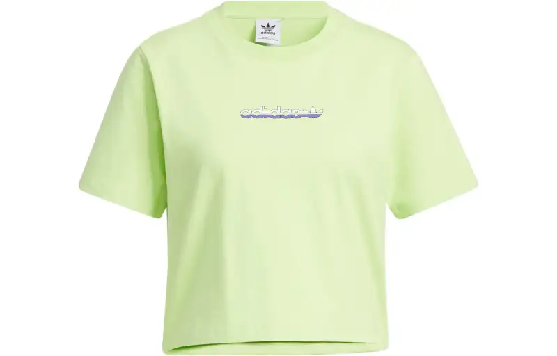 Adidas Originals T Shirt Women's Lime Green