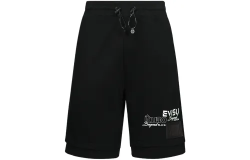 EVISU Casual Shorts Men's Black