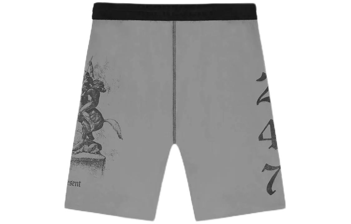 REPRESENT Vintage 247 Half Tight Sports Shorts Men's Gray