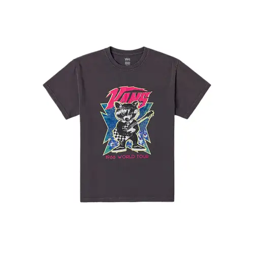 Vans T Shirt Women's Gray Black