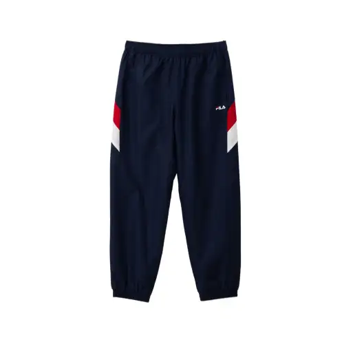 FILA Casual Pants Unisex Black Moderate Cuffed Pants