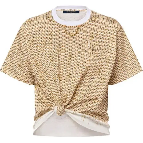 LOUIS VUITTON By The Pool T Shirt Women's Beige