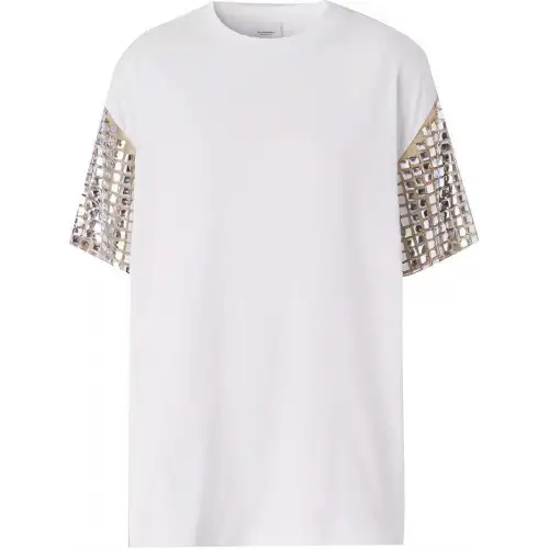 Burberry Drop Shoulder Sleeve T Shirt Women's