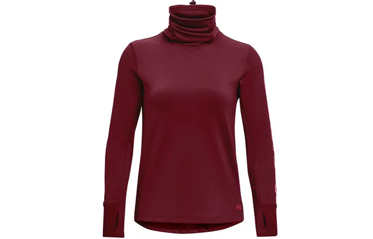 Under Armour Straight Fit Long Sleeved T Shirt Women's Red