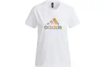 Adidas Set in Sleeve T Shirt Women's White