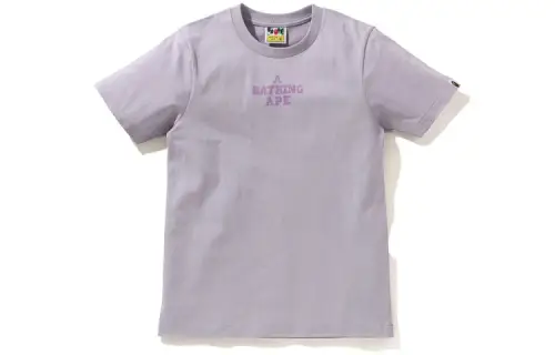A BATHING APE T Shirts Women's Crew Neck Moderate Straight Fit