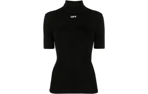 OFF-WHITE Logo-print Jersey T-shirt
