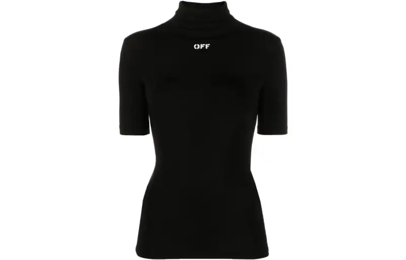 OFF-WHITE Logo-print Jersey T-shirt