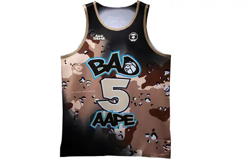 Li Ning Basketball Jersey Unisex Brown