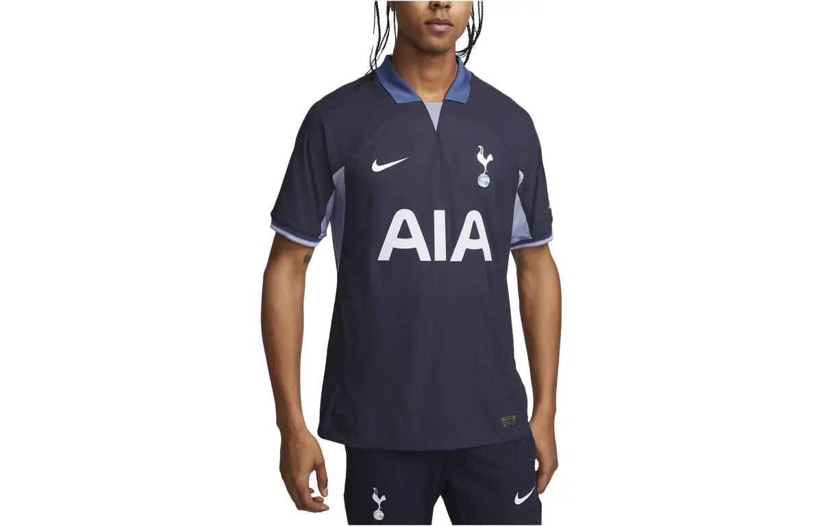 Nike Tottenham Hotspur Soccer Jerseys Men's Navy Blue Moderate Straight Fit