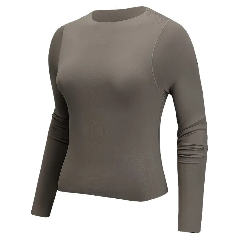 Nike Dri Fit T Shirt Women's Mink Brown