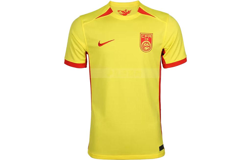 Nike Soccer Jerseys Unisex Oupiter Yellow/Challenge Red/Challenge Red Moderate