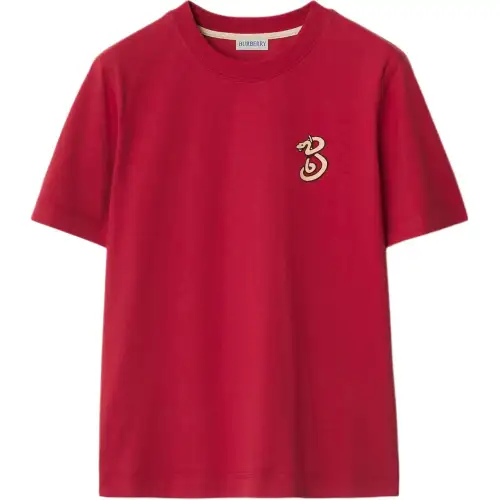 Burberry B Snake cotton T-shirt