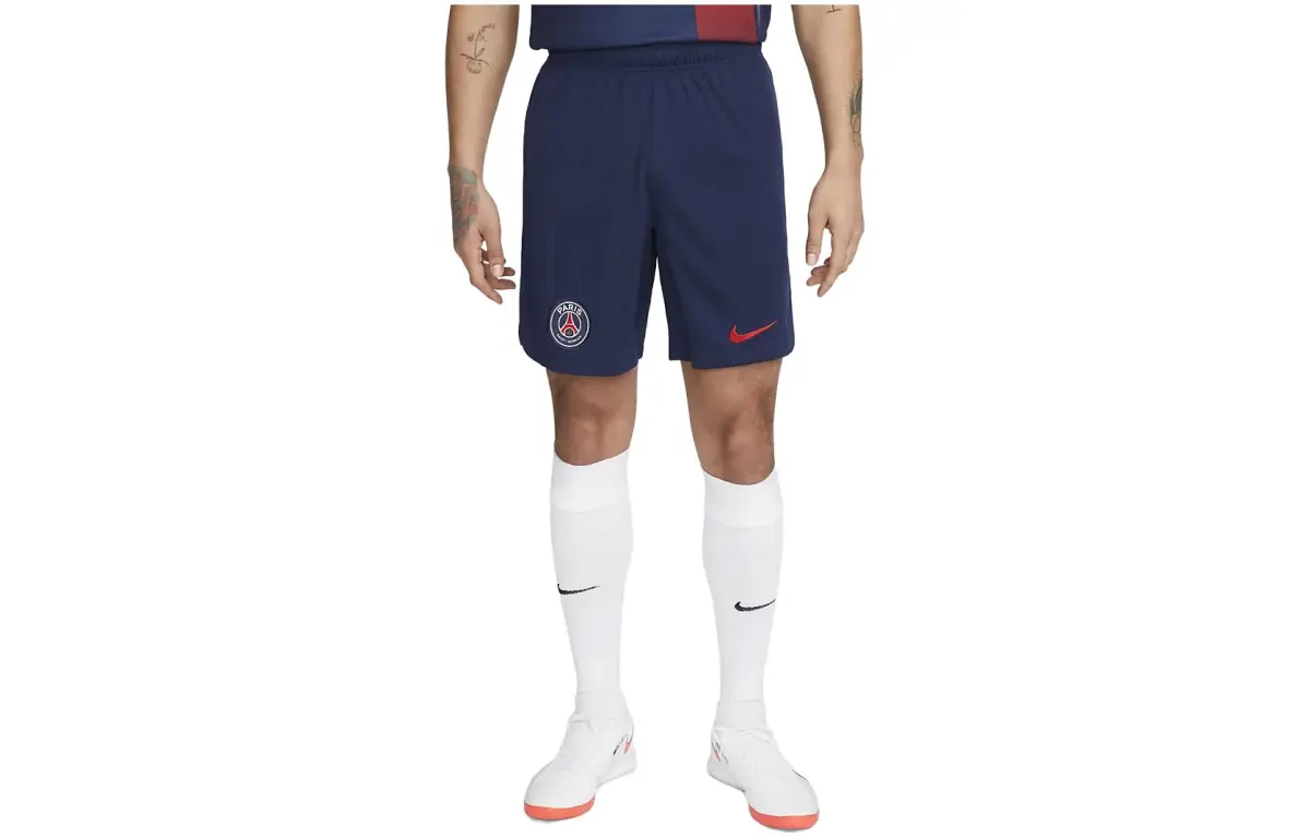Nike Soccer Bottoms Men's Dark Blue Moderate Straight Fit Pants