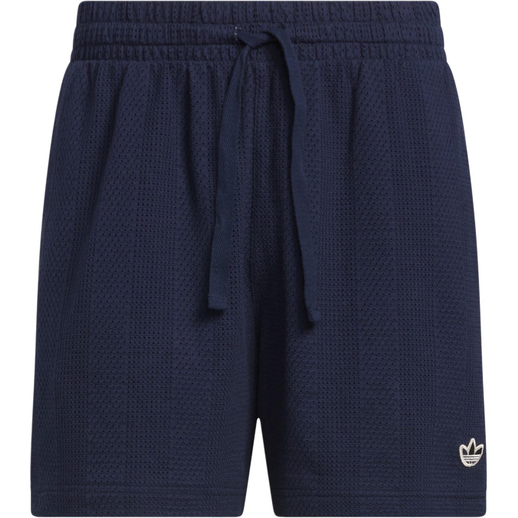 Adidas Originals KNIT SHORTS Sports Shorts Unisex Dark Indigo/Wonder White