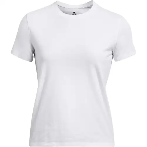 Under Armour Movement T Shirt Women's White/Metal Silver