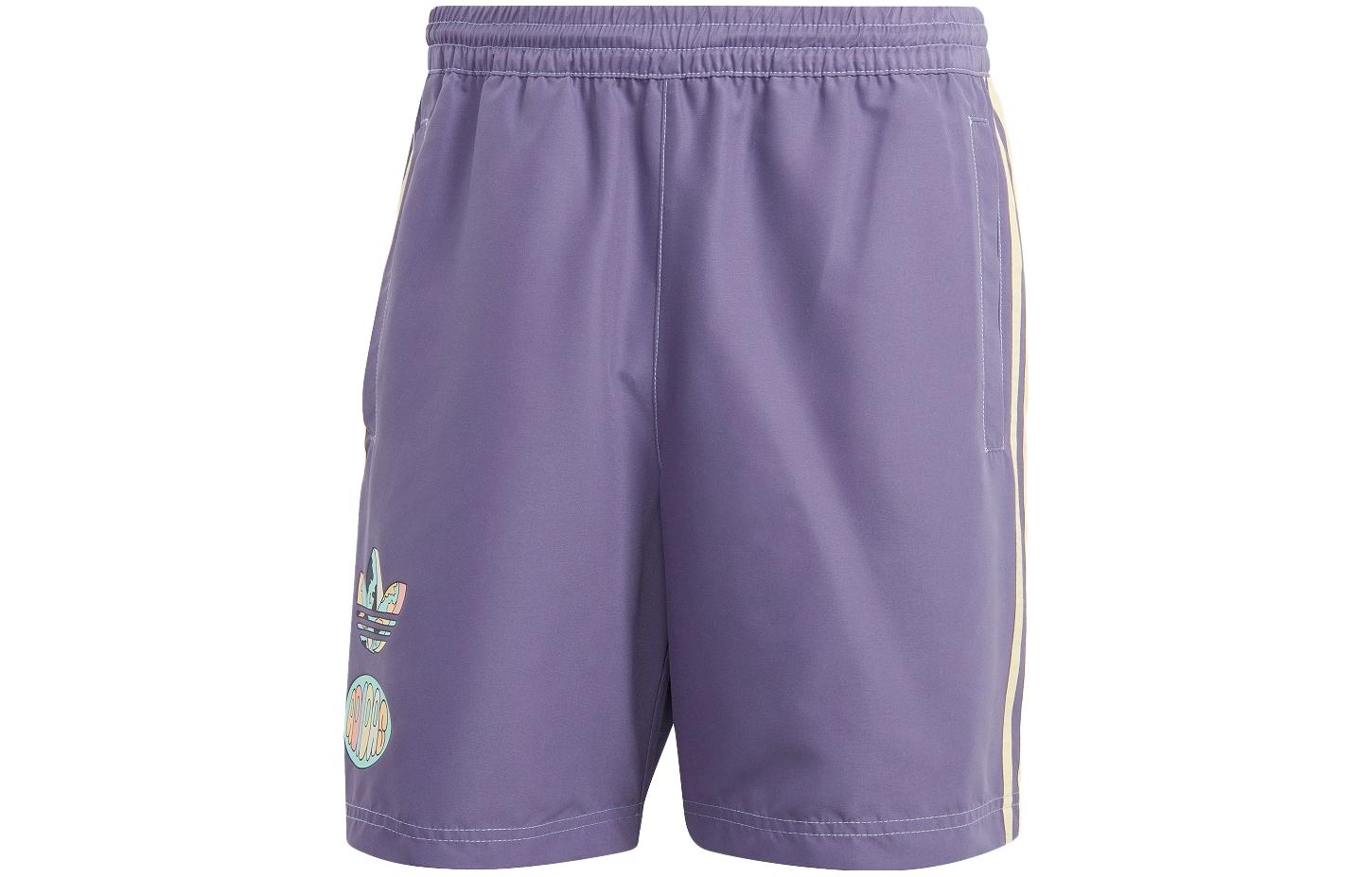 Adidas Originals ENJOY POLY Sports Shorts Men’s Technology Purple Moderate