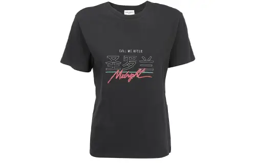 SAINT LAURENT T Shirt Women's Black