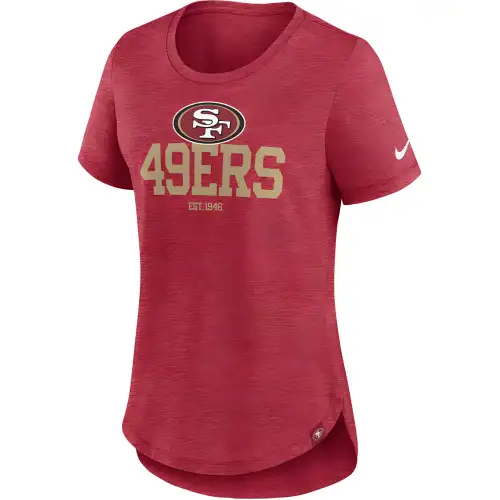 Nike T Shirt Women's Red Heather
