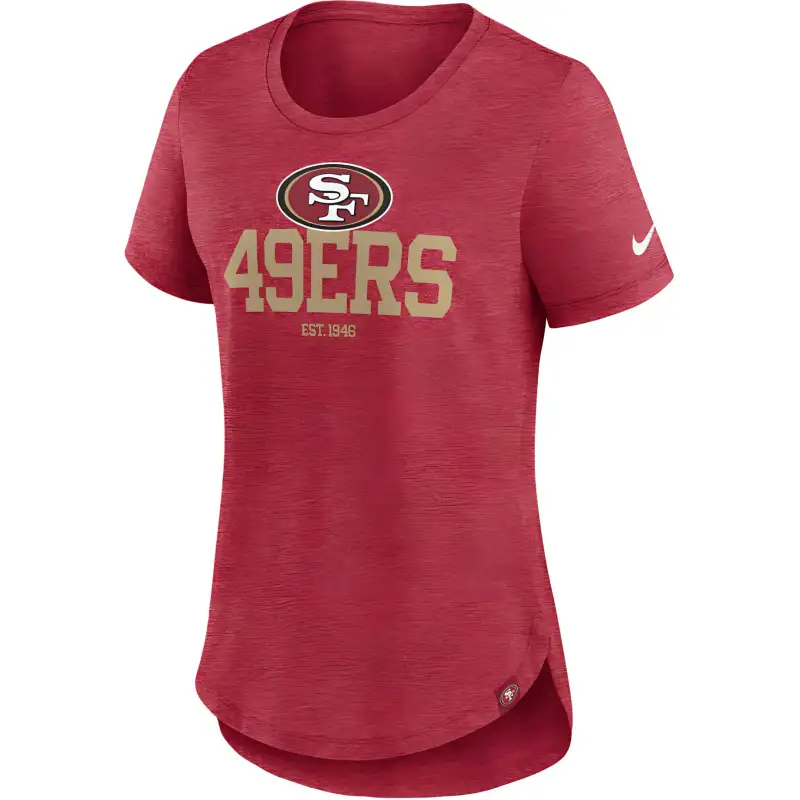 Nike T Shirt Women's Red Heather