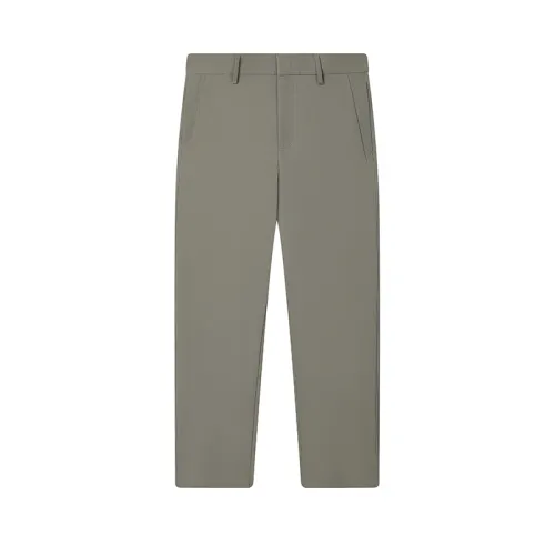 FILA Casual Pants Men's Taupe GY Moderate Straight Fit Pants