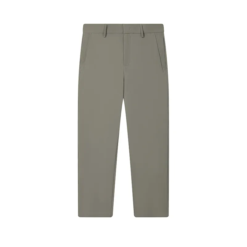 FILA Casual Pants Men's Taupe GY Moderate Straight Fit Pants