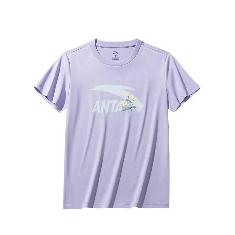 Anta Life Collection T Shirt Women's Fresh Purple