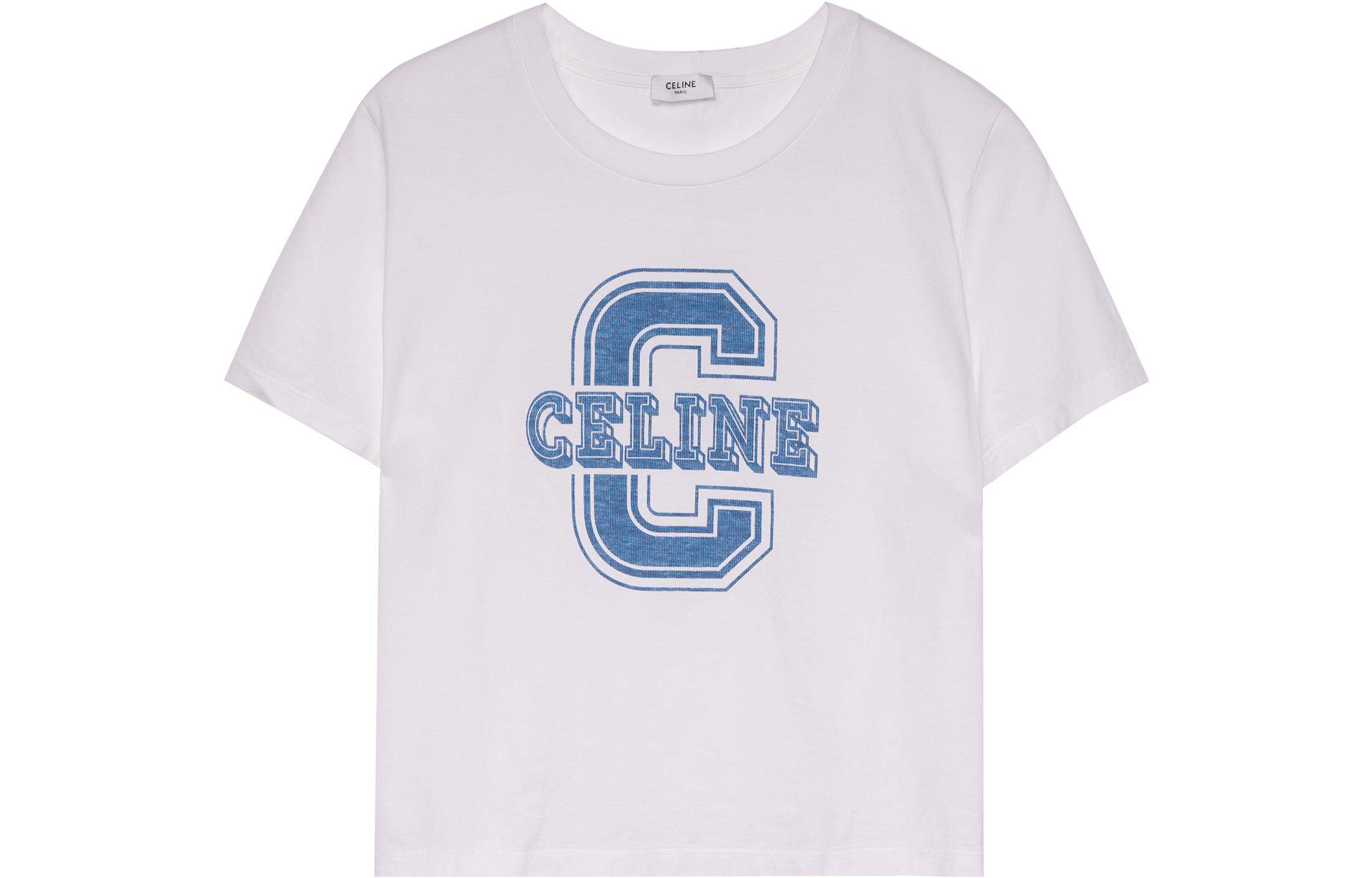 Женская футболка CELINE CELINE SS22 T (белая)