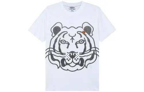 KENZO Classic Tiger Head T Shirt Women's White