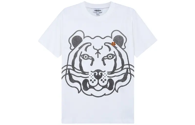 KENZO Classic Tiger Head T Shirt Women's White