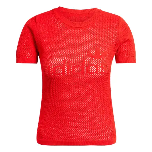 Adidas Originals T Shirt Women's Red