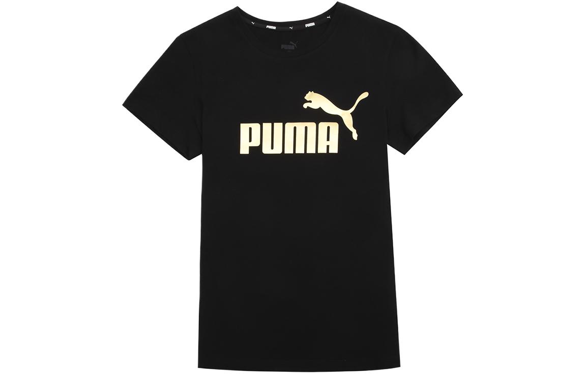 Женская футболка PUMA Logo (черная)