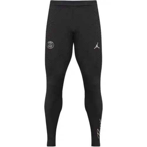 Jordan Paris Saint Germain Soccer Bottoms Men's Black Moderate Cuffed Pants