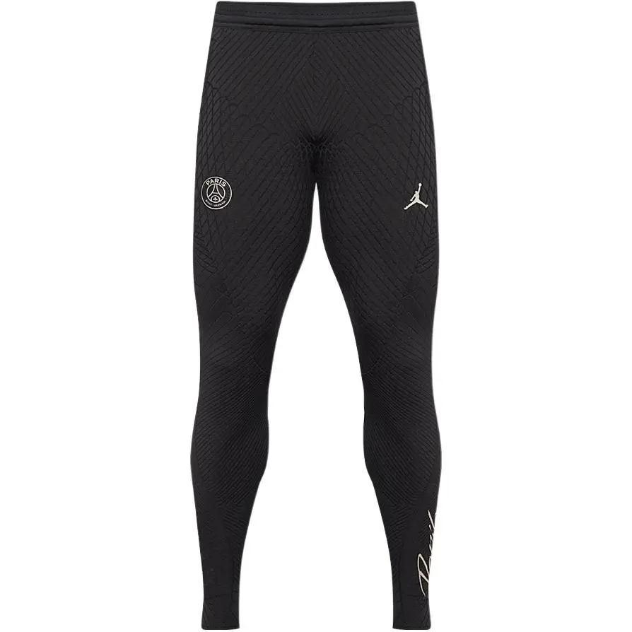Jordan Paris Saint-Germain Soccer Bottoms Men's Black Moderate Cuffed Pants