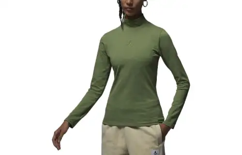 Jordan T Shirt Women's Light Olive, Attribute Snippet Synchronized Title Preview