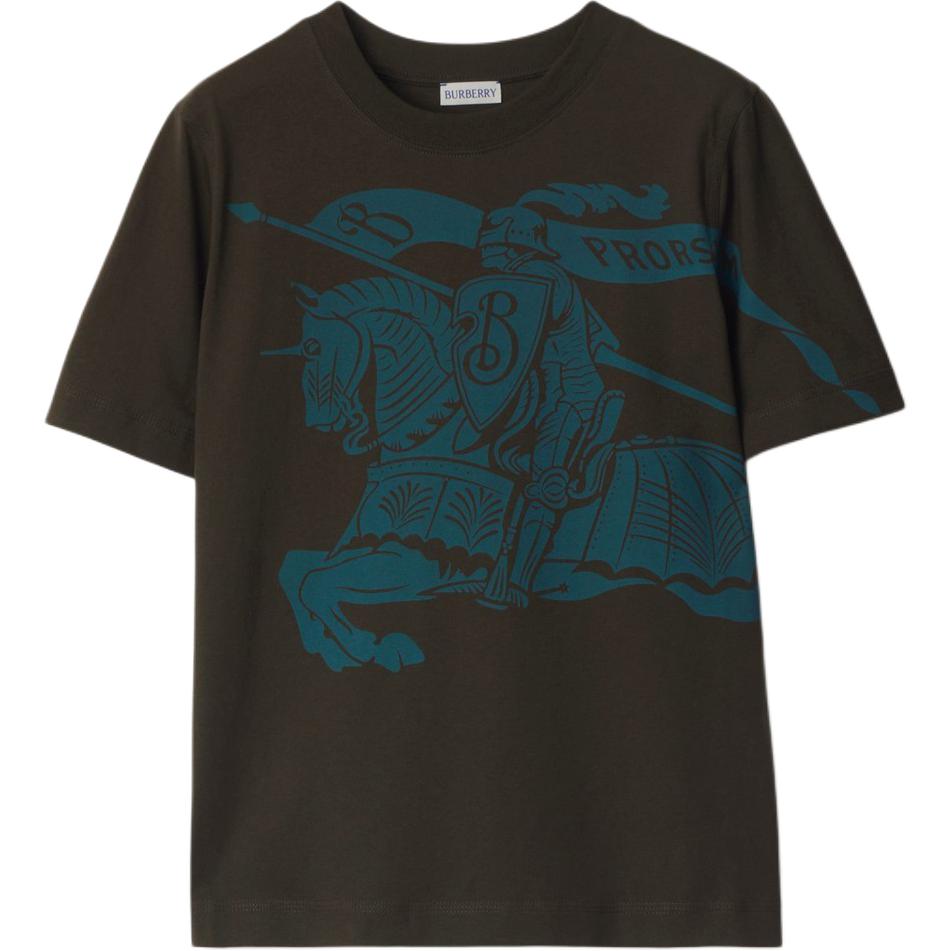 Женская футболка Burberry Burberry Logo T (коричневая)