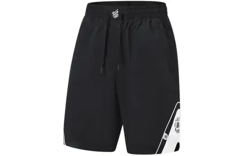 Li Ning x MISTER CARTOON Badfive Sports Shorts Men's Black