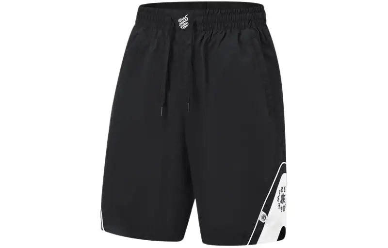 Li Ning x MISTER CARTOON Badfive Sports Shorts Men's Black