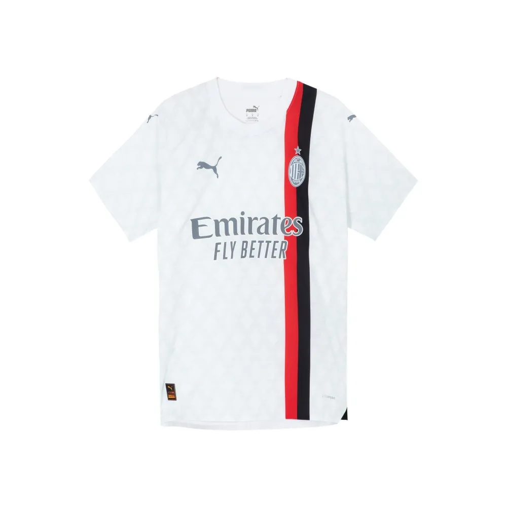 PUMA AC Milan Soccer Jersey Player Edition Men's White