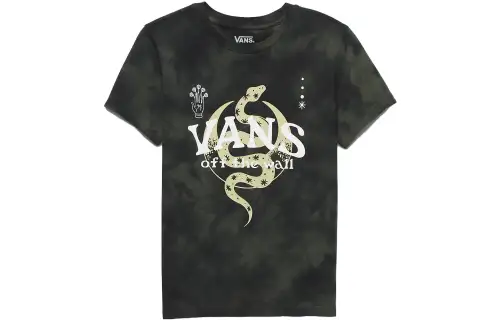 Vans T Shirts Women's Black Crew Neck Moderate Other