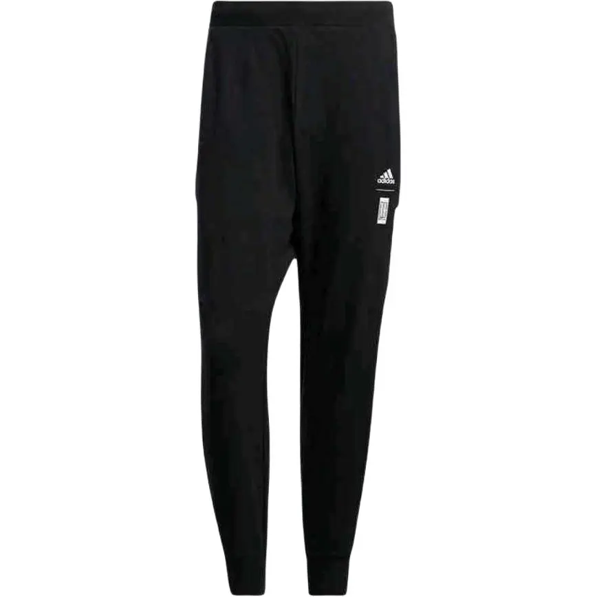 Adidas Sports Pants Men's Black Moderate