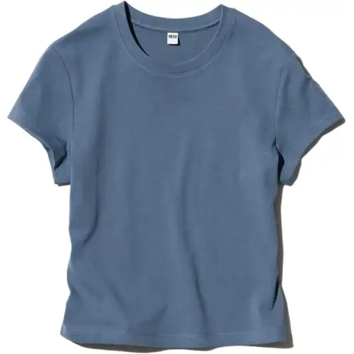 UNIQLO T Shirt Women's Lake Blue