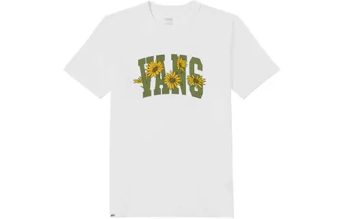 Vans T Shirts Women's White Crew Neck Moderate