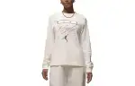 Jordan Drop Shoulder Sleeve T Shirt Women's Ivory