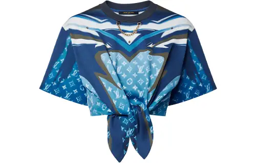 LOUIS VUITTON SS23 T Shirt Women's Blue